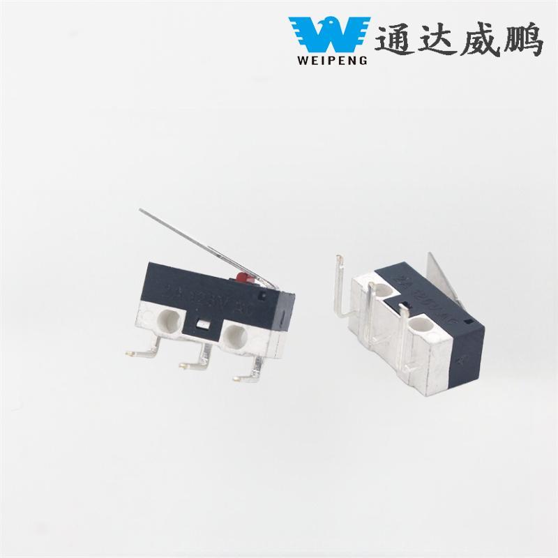 1A Bent Pin Handle Reset Mouse Miniature Switch