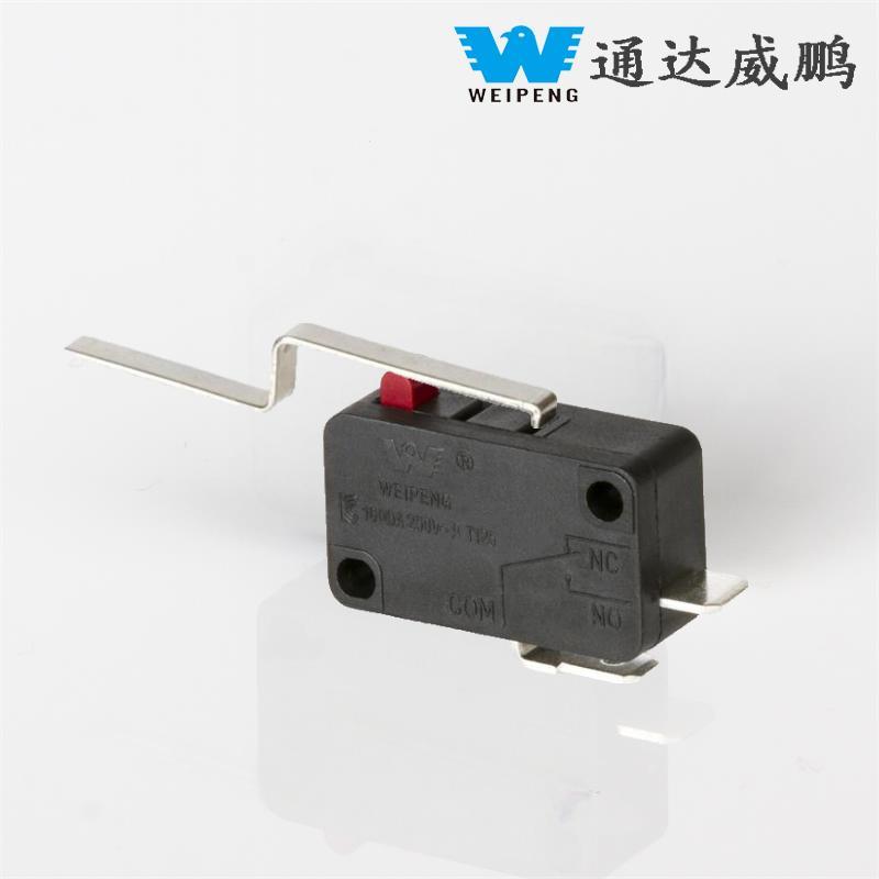 2-Pin 16A High-Power Reset Micro Switch ສໍາລັບເຄື່ອງໃຊ້ໃນຄົວເຮືອນ