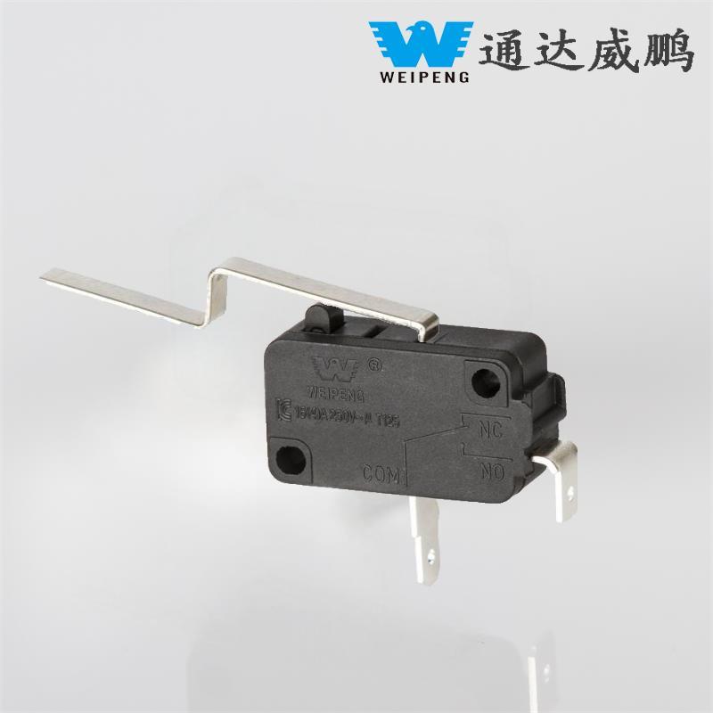 2-Pin/3-Pin 16A Arc Handle High Current High Temperature Resistant Micro Switch
