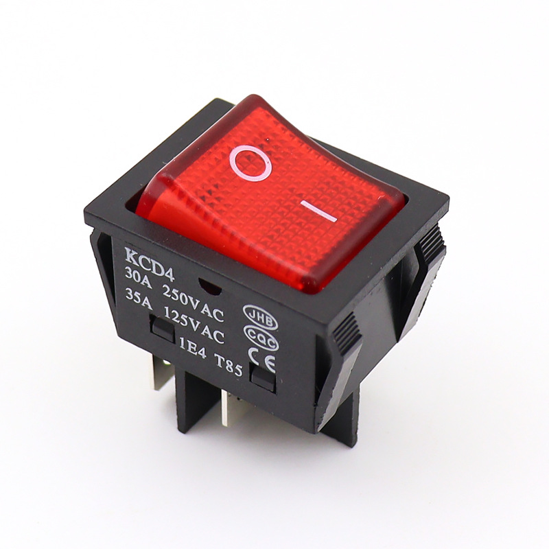 30 Amp Rocker Switch ສໍາລັບເຄື່ອງມືພະລັງງານ, ເຄື່ອງເຊື່ອມແລະລະບົບທະເລ