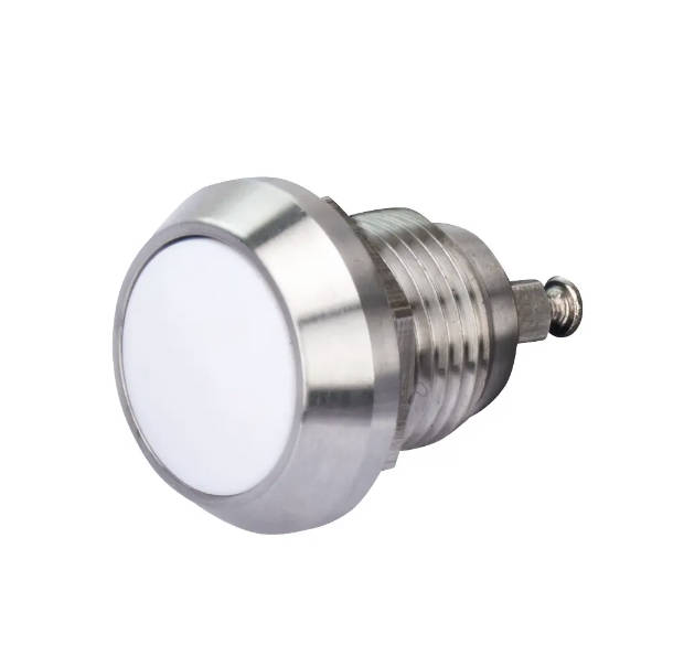 Anti Vandal Screw Terminal Waterproof Metal Piezo Switch