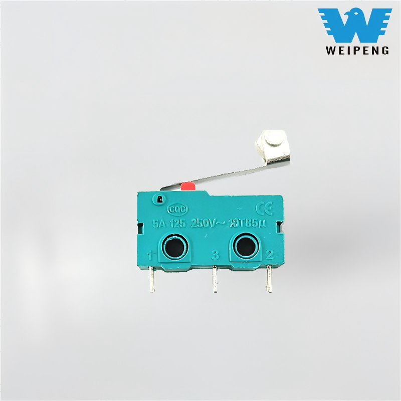 ປຸ່ມຕິດຕໍ່ 5A / 125V 250V 25V ໂດຍກົງ 3-Pin Travel Limit