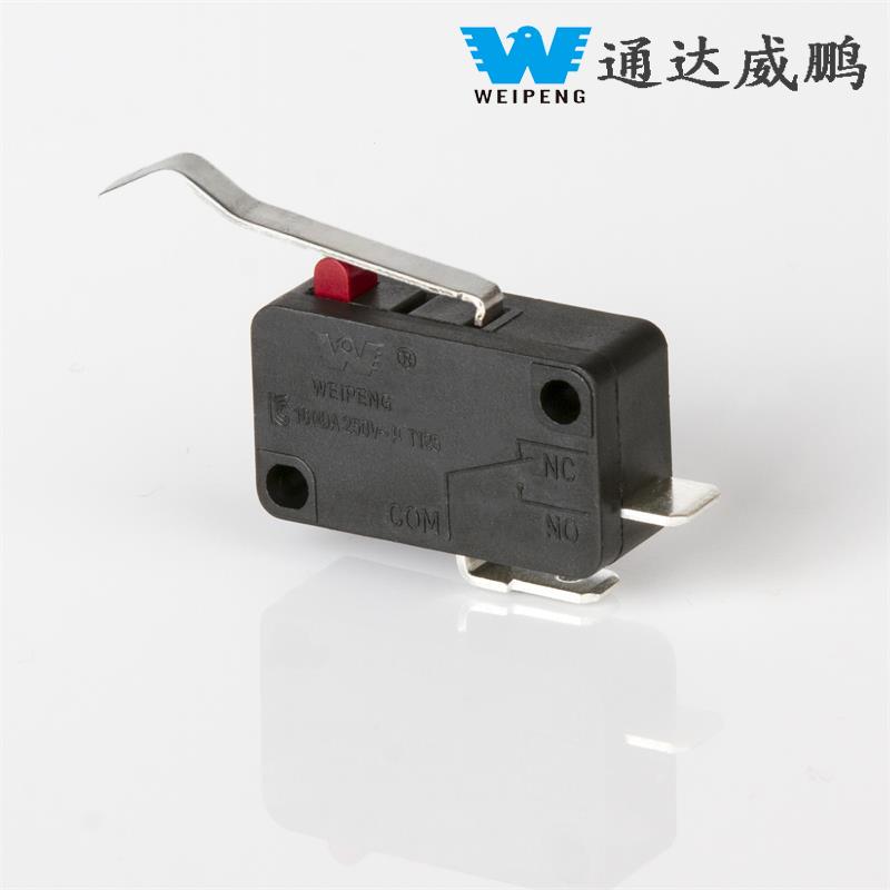 Double-Pins ປົກກະຕິເປີດ 16A High Current Certified Limit Switch Travel