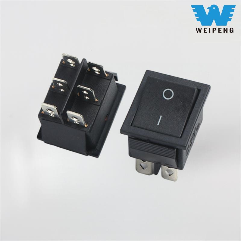 Kcd4 Water Dispenser 2-Gear 6-Pin 16A Rocker Switch Button Power