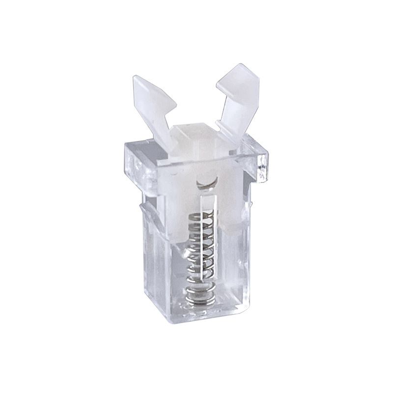 Push-to-Lock Spring Latch Switch