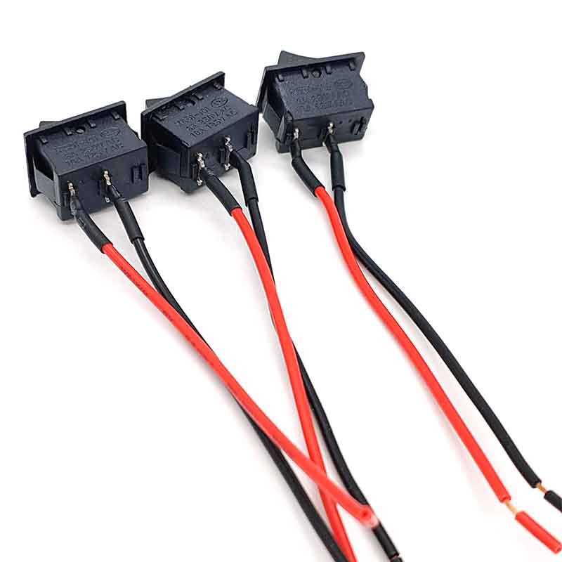 ເຄື່ອງໃຊ້ຂະຫນາດນ້ອຍ 21 * 15mm Rocker Switch