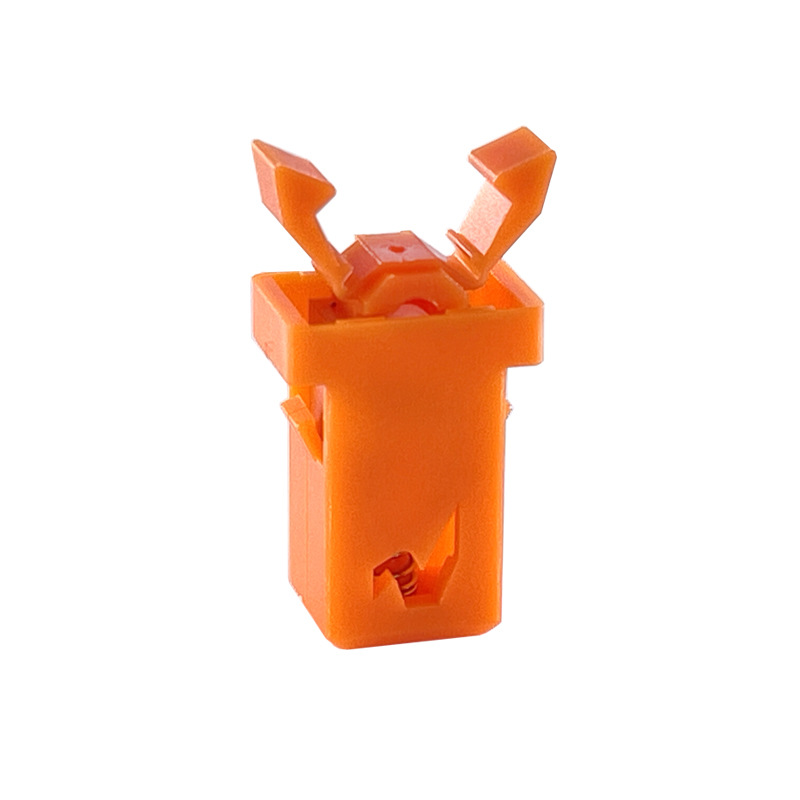 Toothpick Box Latch Tissue Box ສີສົ້ມ Push Switch