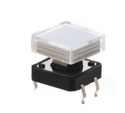 Transparent Quadrate Cover Tactile Switch