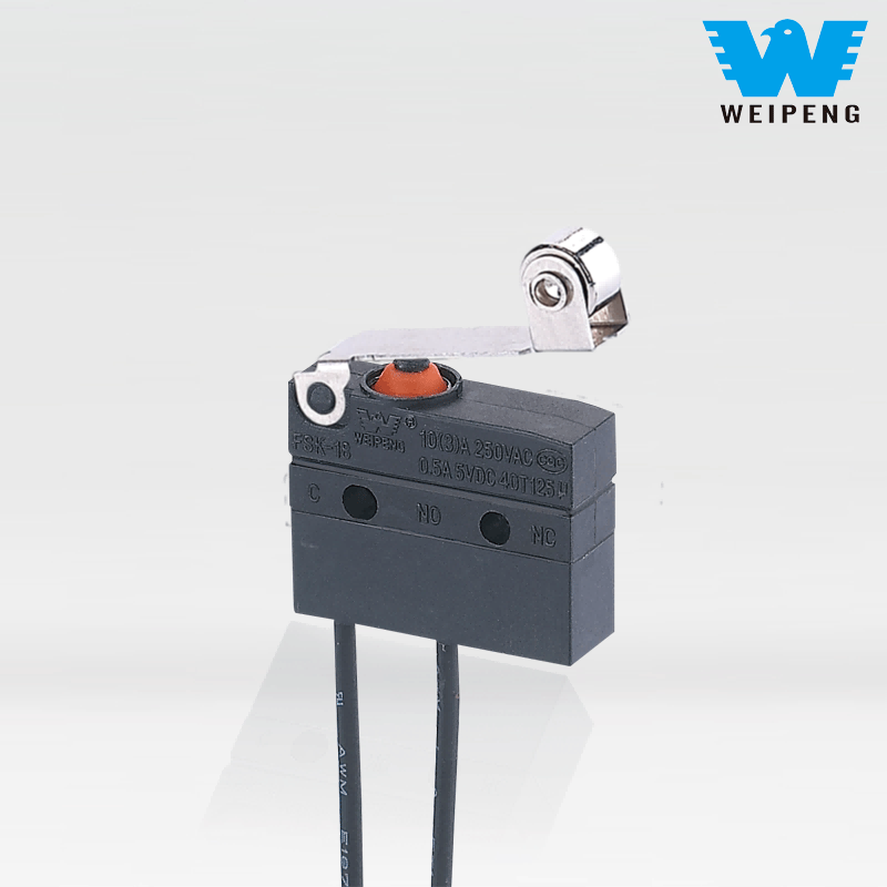 ໄມໂຄຣສະວິດກັນນໍ້າທີ່ມີສາຍໄຟ ແລະ ລີເວີ