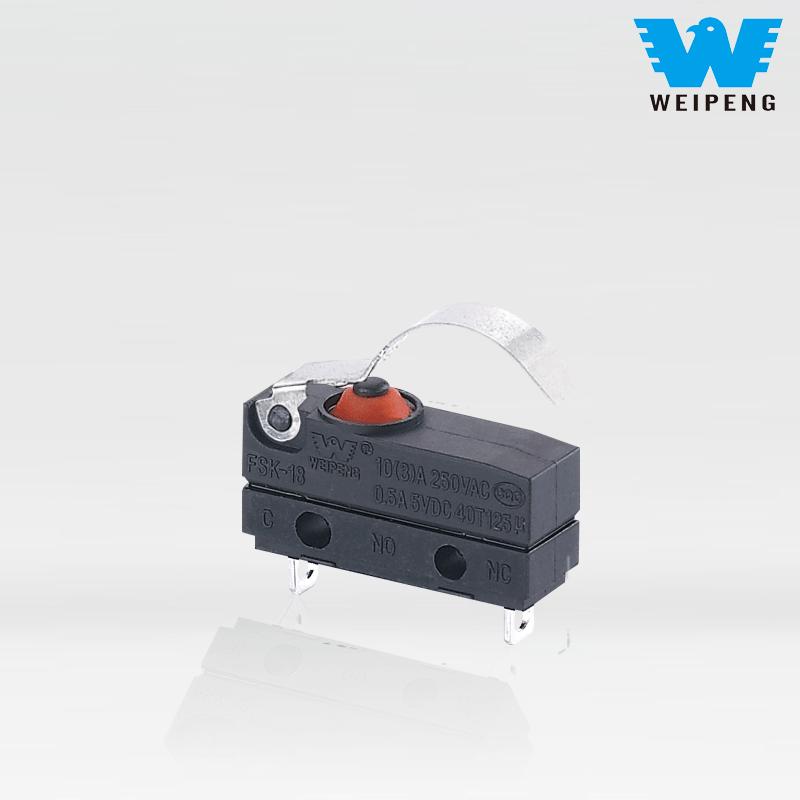 Weipeng 10A Side-Exit IP67 Car Seat Micro Switch ຜູ້ຜະລິດ