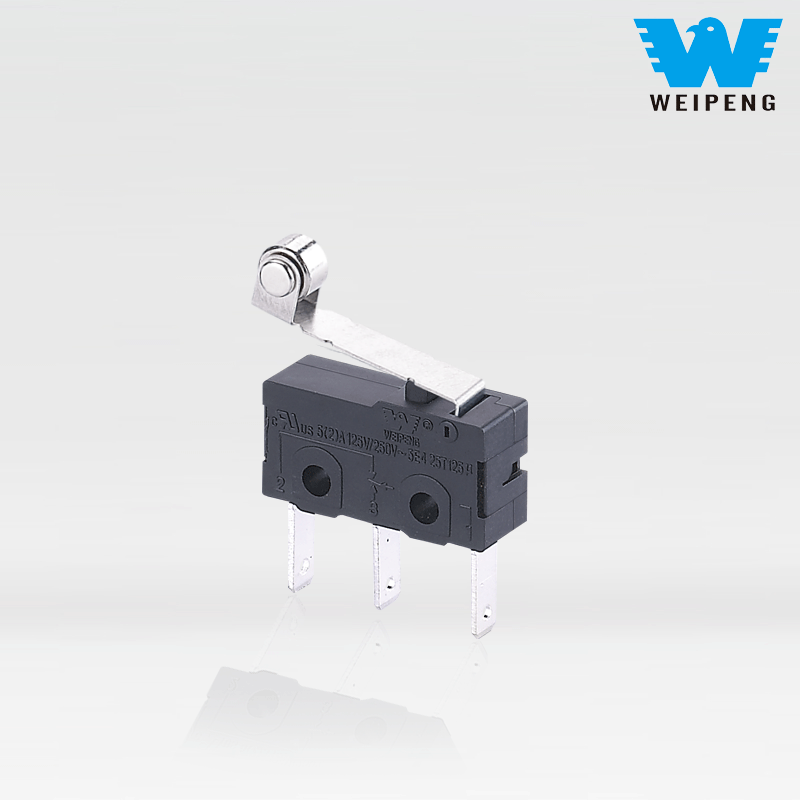 Weipeng 5A 125V 250V ທົນທານຕໍ່ອຸນຫະພູມສູງ 3-Pin ອຸປະກອນອຸດສາຫະກໍາ Micro Switch