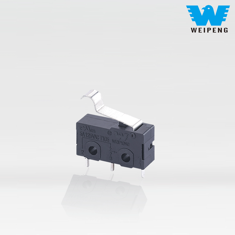 ຜູ້ຜະລິດ Weipeng ຂາຍສົ່ງ 5A 3-Pin Small Appliance Micro Switch